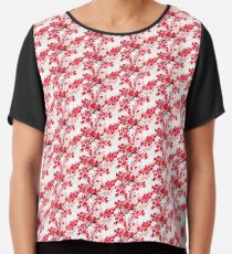 Cherry Blossoms Chiffon Top