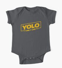 YOLO - You Only Live Once (SOLO style) One Piece - Short Sleeve