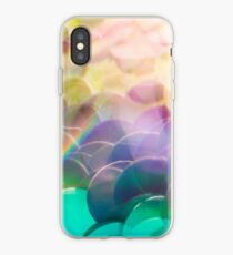 Mermaid Scale Paillettes Photographed Through A Prism iPhone Case