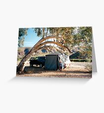 Finke Camping Greeting Card