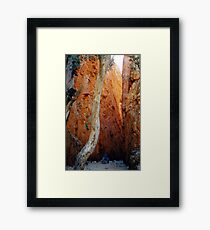 Standley Chasm Framed Print