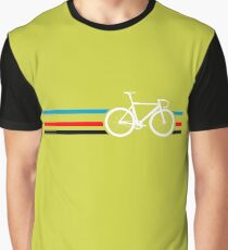 Bike Stripes Velodrome Graphic T-Shirt