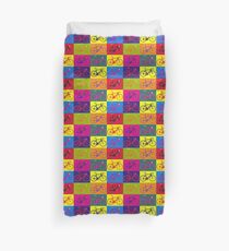 Bike Andy Warhol Pop Art Duvet Cover