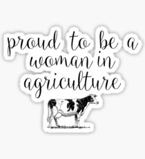 Women in Agriculture Sticker