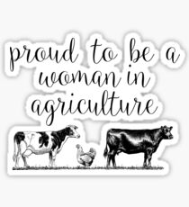 Women in Agriculture Sticker