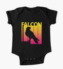 Retro Achtzigerjahre Falke Baby Body Kurzarm