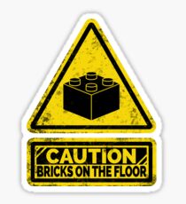 Watch Your Steps Sticker
