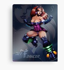 Jet Dancer Dressin' In Style Canvas Print