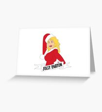 A Very Jolly Parton Christmas Greeting Card