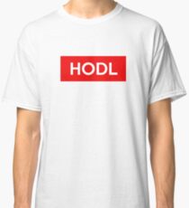 HODL (Bitcoin/Cryptocurrency) Classic T-Shirt