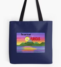 Furious Sunset/Sundown Tote Bag