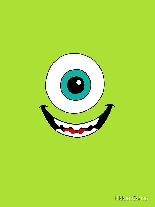 Mike Wazowski Face Svg