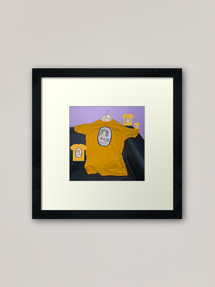 Alternate view of Hanging around Framed Art Print