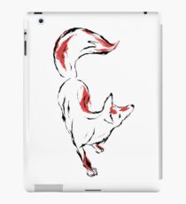 Japanese Style Inked Kitsune. iPad Case/Skin