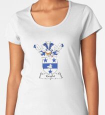Camiseta premium para mujer Knight Coat of Arms - Family Crest Shirt