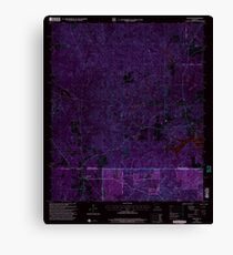 USGS TOPO Map Louisiana LA Ashland 331286 2003 24000 Inverted Canvas Print