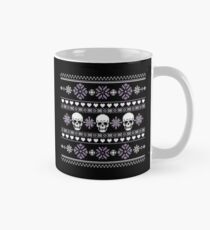 Winter Skull Pullover Lila Tasse (Standard)