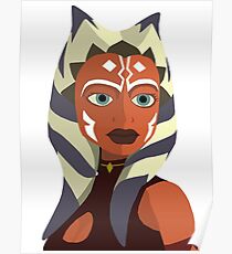 Ahsoka Tano vector art Poster