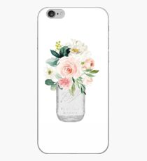 Floral Einmachglas iPhone-Hülle & Cover