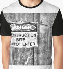 Construction Site. Graphic T-Shirt
