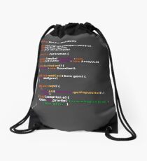Snap Algorithm Drawstring Bag