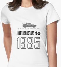 Back to 1985 Women's Fitted T-Shirt