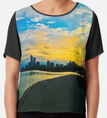The Lakeshore Chiffon Top