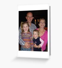 David's Family Greeting Card