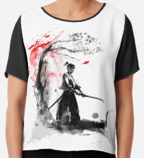 Japanische Samurai Chiffontop