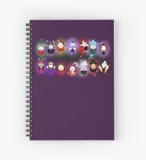 Villains Spiral Notebook