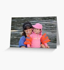 Bronte and Mummy Greeting Card
