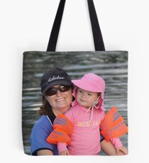 Bronte and Mummy Tote Bag