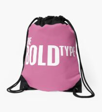 The Bold Type Drawstring Bag
