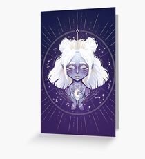 Tarjeta de felicitación Guardián lunar