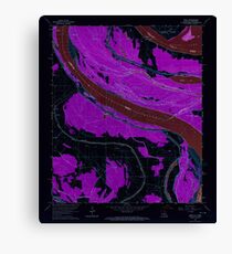 USGS TOPO Map Louisiana LA Ashly 331287 1963 24000 Inverted Canvas Print