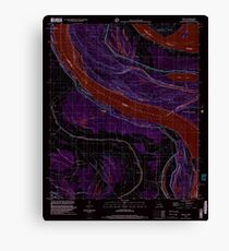 USGS TOPO Map Louisiana LA Ashly 331291 1998 24000 Inverted Canvas Print