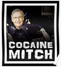 Cocaine Mitch McConnell Poster
