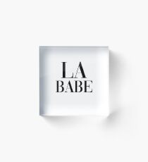 Los Angeles Babe Acrylic Block
