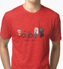 Camiseta de tejido mixto Rompedor de cadenas