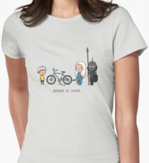 Kettenbrecher Tailliertes T-Shirt für Frauen