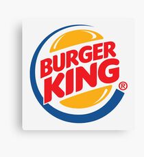 Burger King Logo Canvas Print