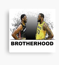 Brotherhood - Lebron and Dwade Canvas Print
