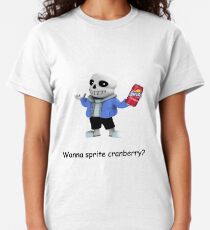 Wanna Sprite Cranberry T Shirts Redbubble - sprite cranberry roblox character