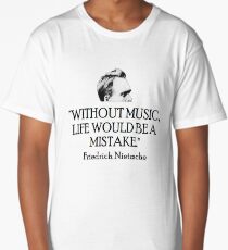 Camiseta larga Música