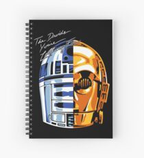 Daft Droid Spiral Notebook