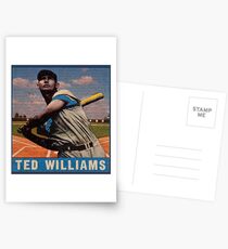 Ted Williams Postkarten