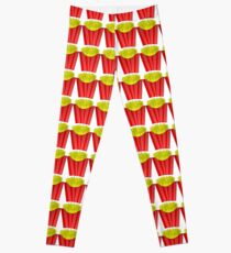 French Fries Carton Leggings