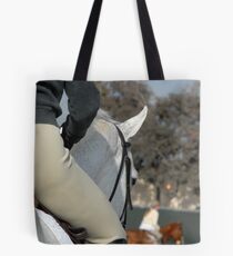 In the warm-up arena Tote Bag