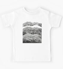 MOUNTAIN MASHUP (MONOCHROME) Kids Tee
