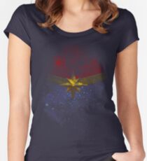 Cosmic Star Fitted Scoop T-Shirt